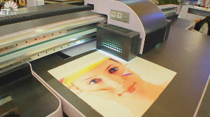上海实秀机电uv平板打印机--实拍打印效果